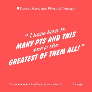 Desert Hand and Physical Therapy Chandler