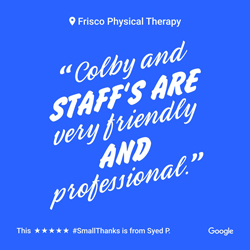 Physical Therapy Frisco