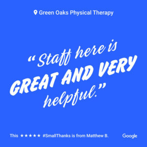 Green Oaks Physical Therapy Mansfield