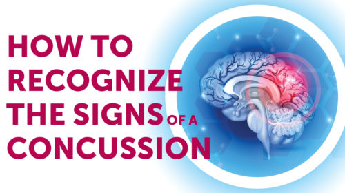 recognize a concussion