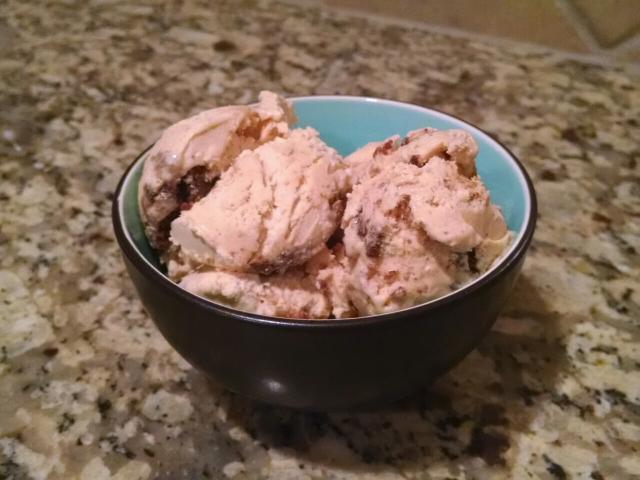 Pumpkin Cinnamon Bun Ice Cream PT & ME