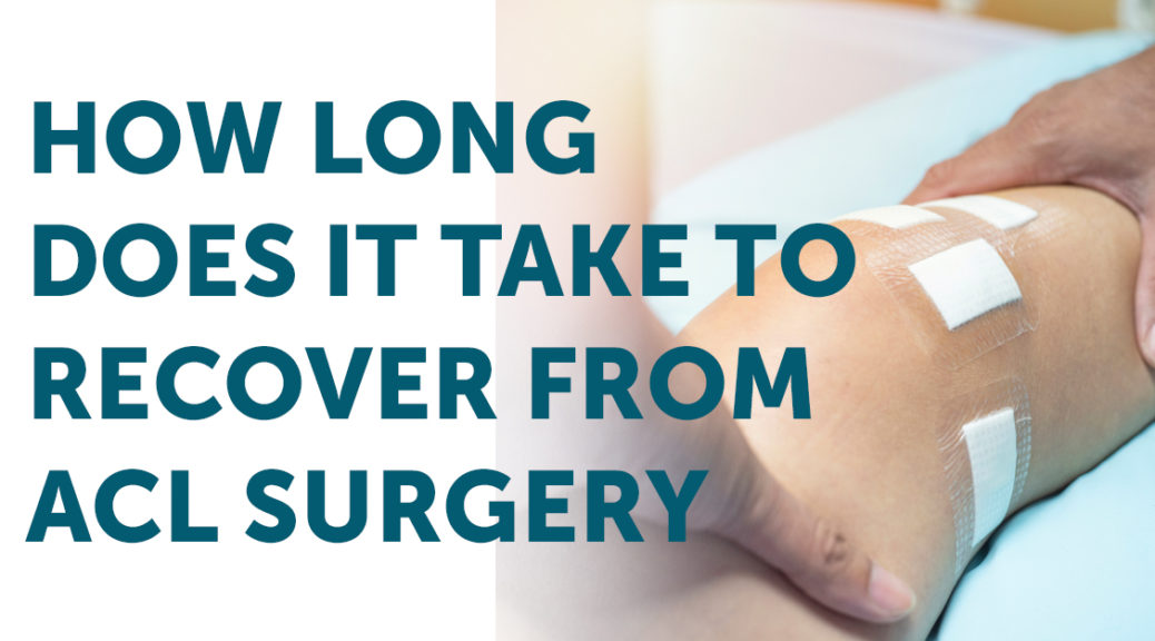 recover from ACL Surgery