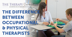 The difference between occupational and physical therapists