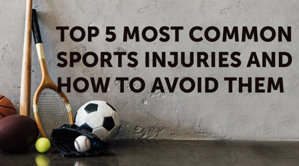 5 Most Common Sports Injuries