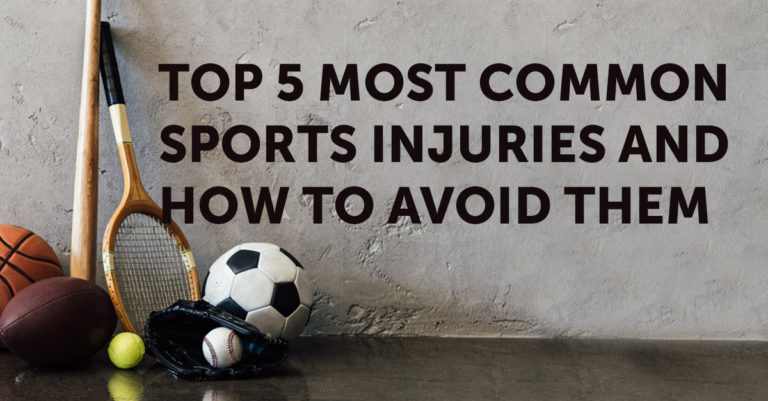 Top 5 Most Common Sports Injuries And How To Avoid Them PTandMe