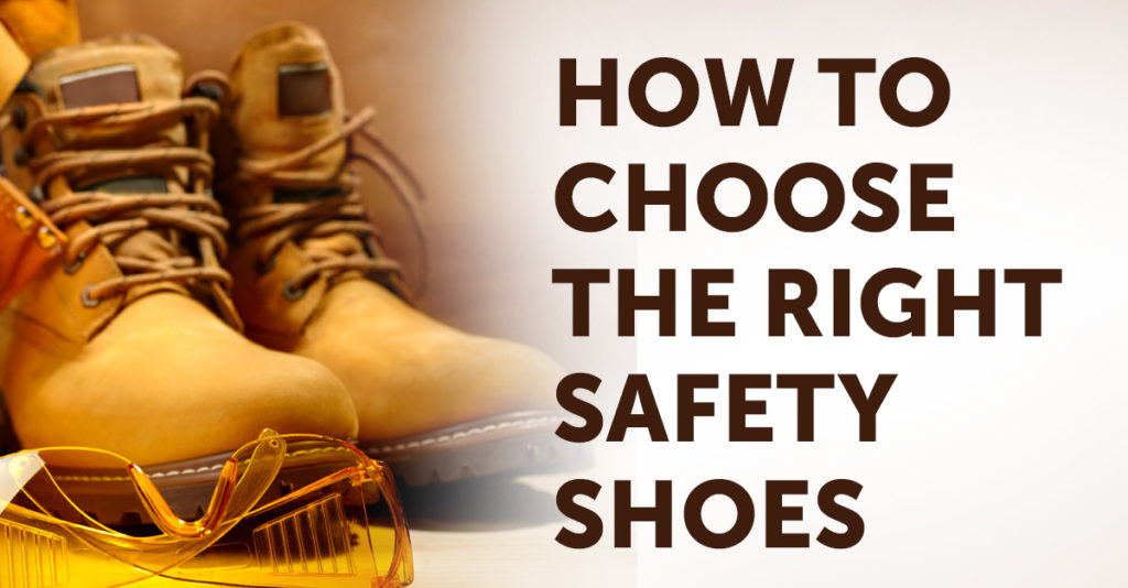 How To Choose the Right Safety Shoes (Infographic) PTandMe