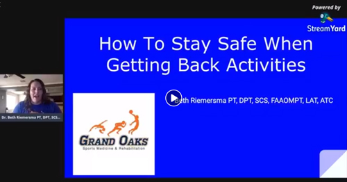 go back to the gym safely