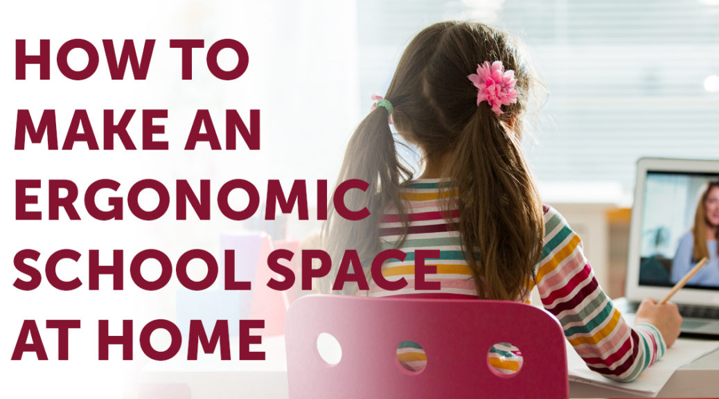 ergonomic school space for kids